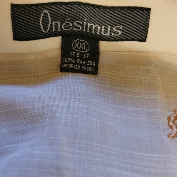 Onésimus 100% Silk Barong - Picture 4 of 4
